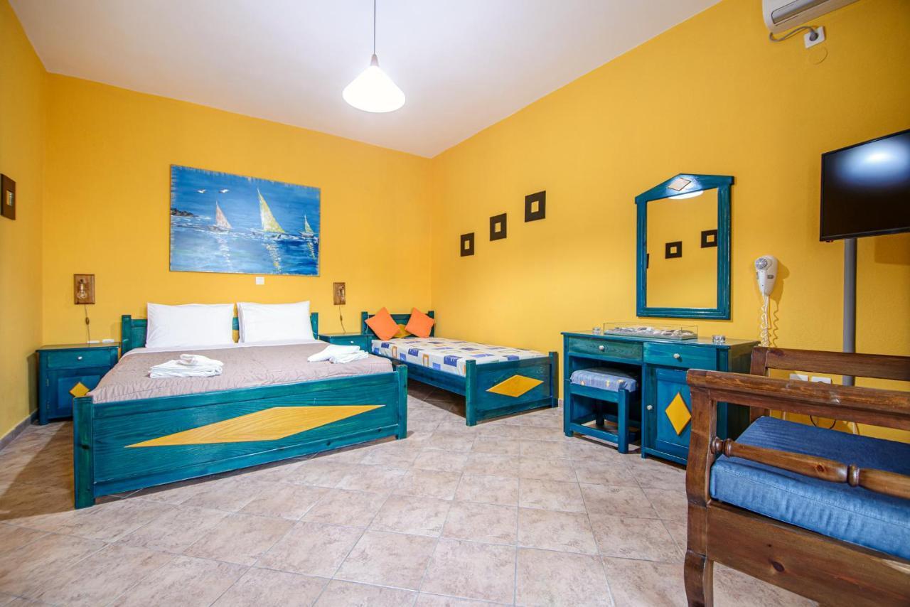 Atlantica Apartments Megalochori  Exterior foto